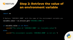 Retrive value of an invironment variable
