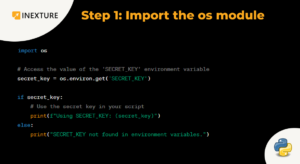 Step 1 import os modules