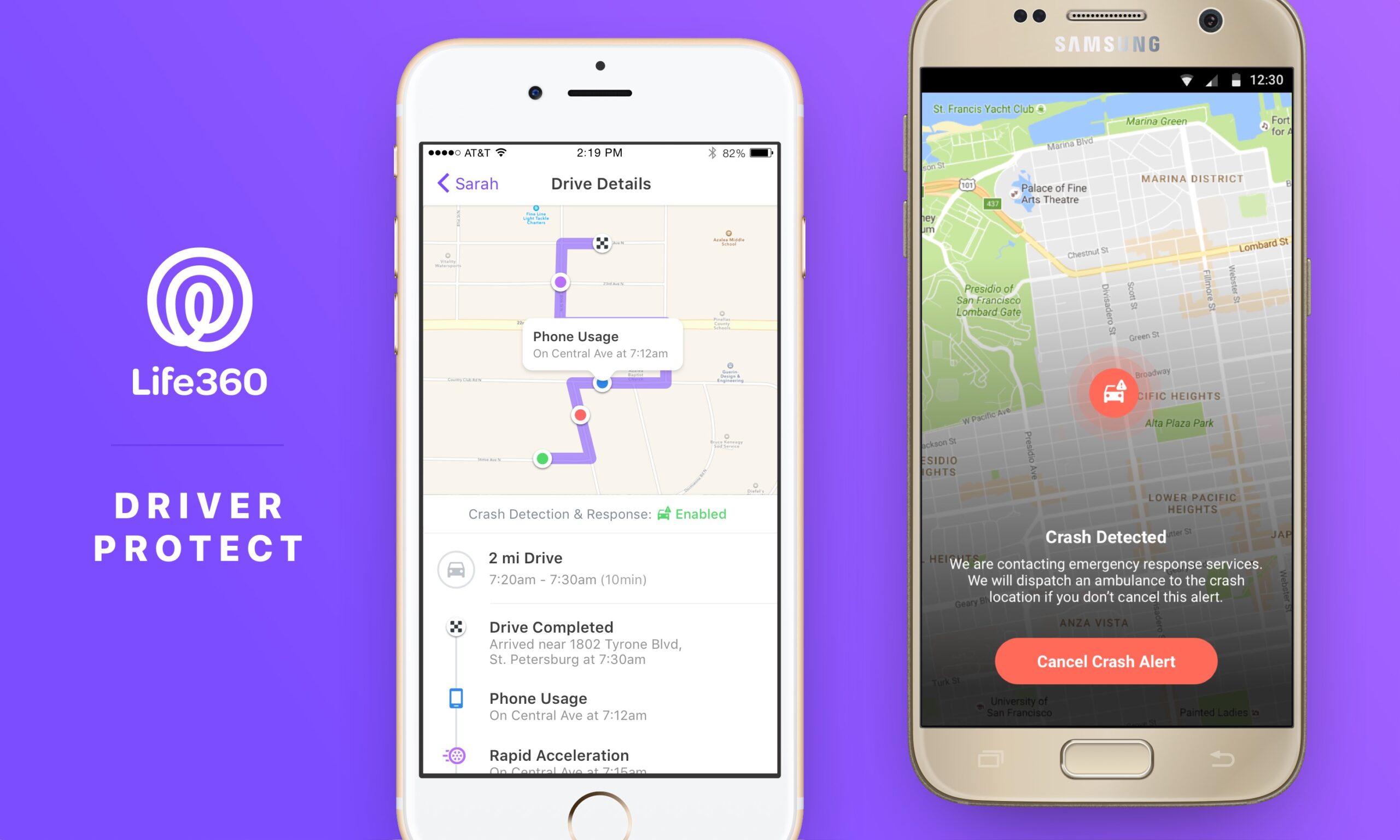 Life360 Driver Protect best location tracking apps